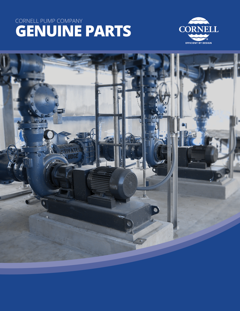Parts Brochure Cornell Pump Company